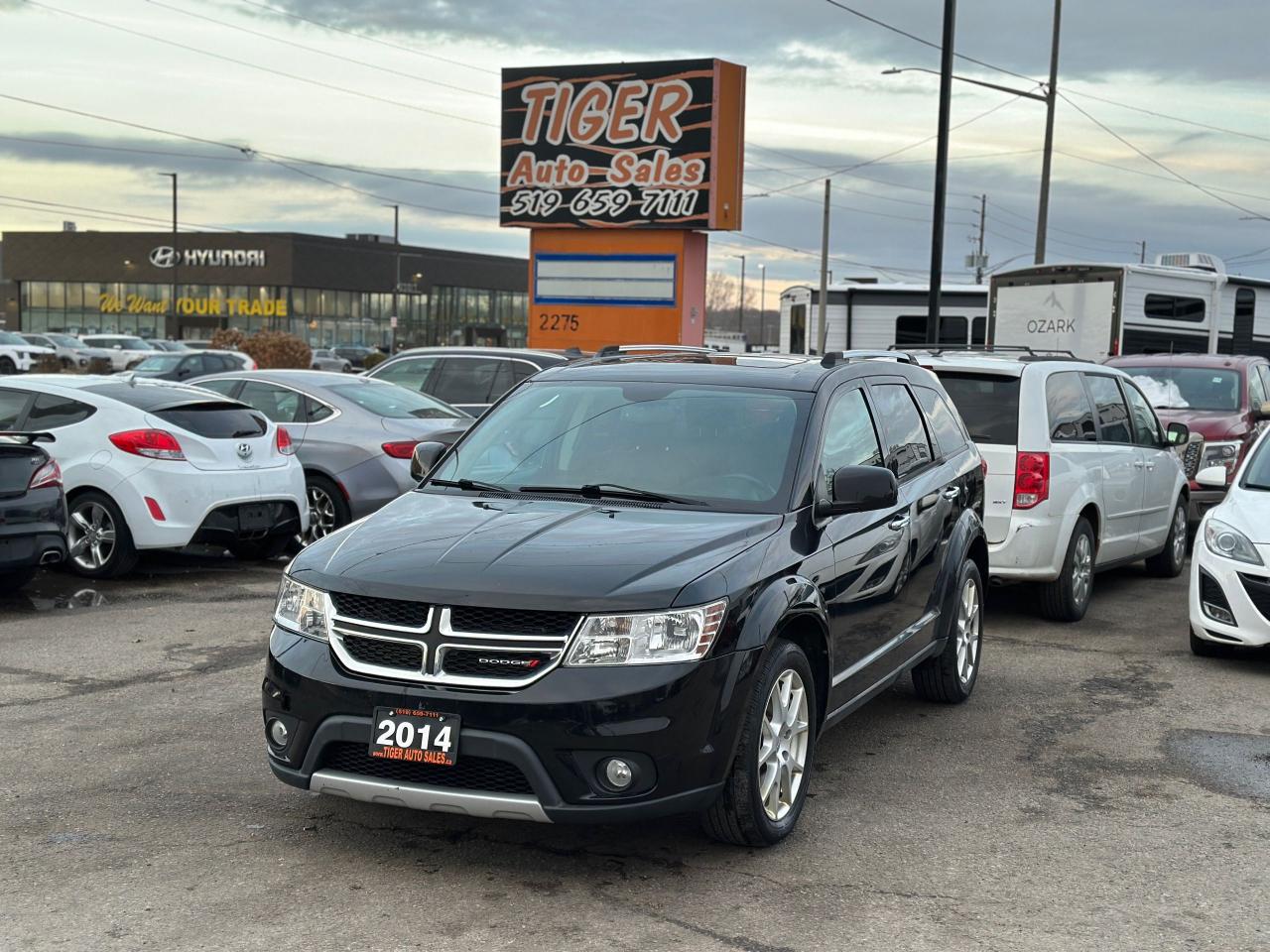 Used 2014 Dodge Journey R/T, V6, LEATHER, NAVI, LOADED, ONLY 129KMS, CERT for sale in London, ON