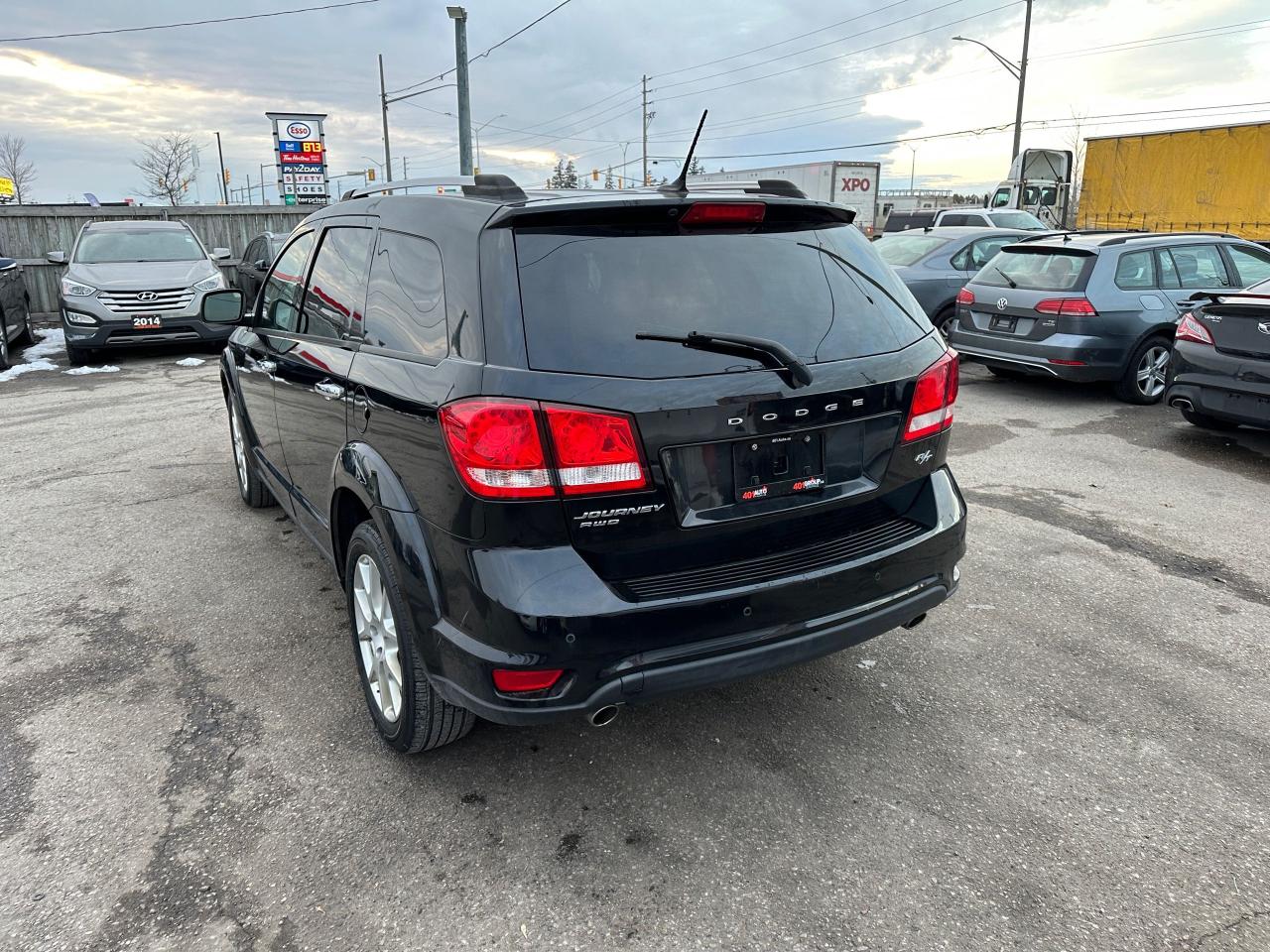2014 Dodge Journey R/T, V6, LEATHER, NAVI, LOADED, ONLY 129KMS, CERT Photo2