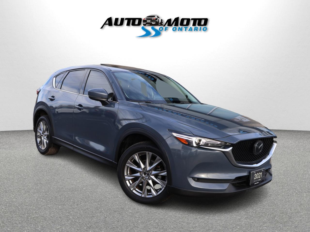 2021 Mazda CX-5 GT TURBO AWD CERTIFIEDF *ACCIDENT FREE* CAMERA NAV BLUETOOTH LEATHER HEAT/COOL SEATS/STEERING SUNROOF CRUISE ALLOYS - Photo #1