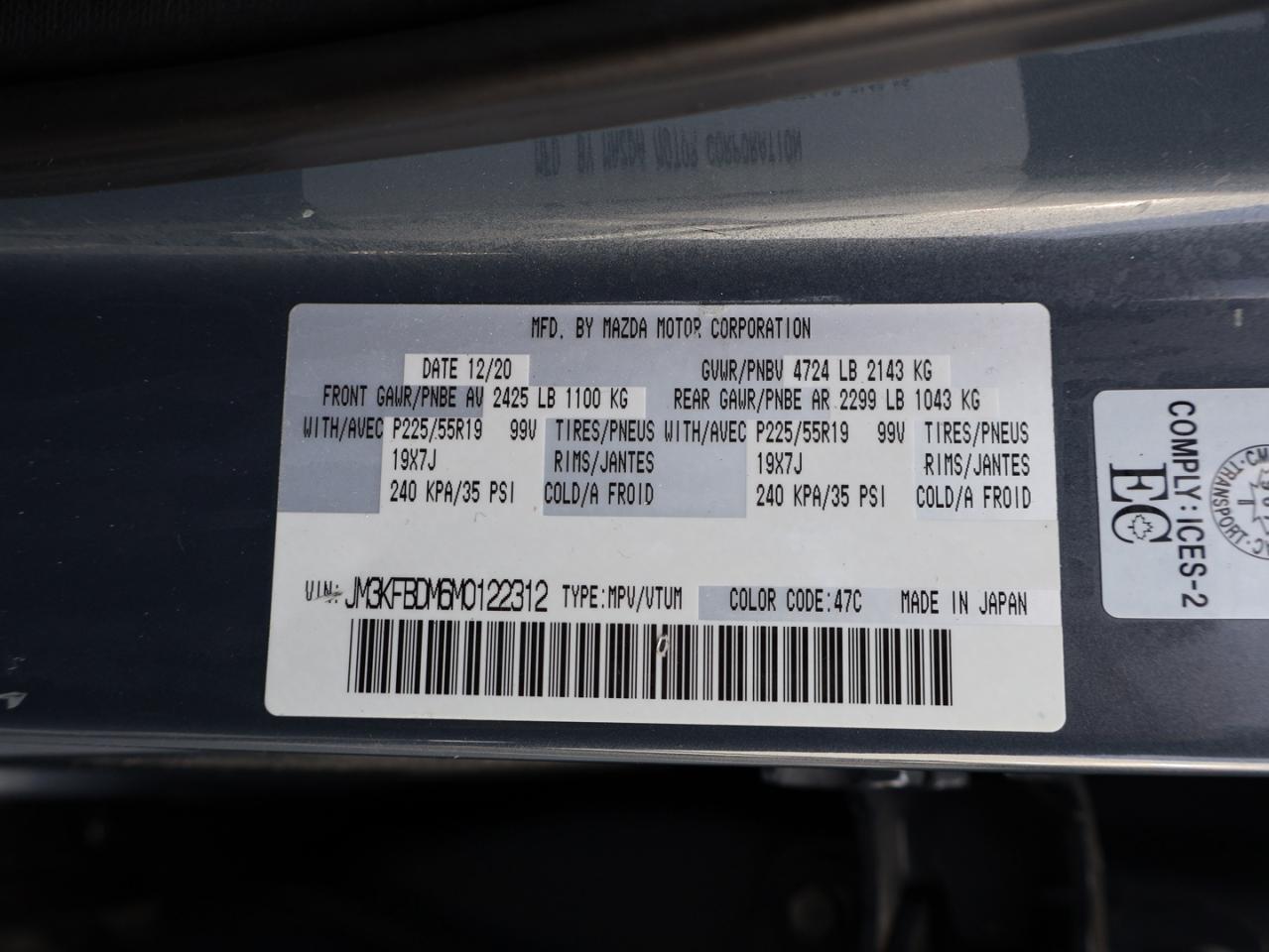 2021 Mazda CX-5 GT TURBO AWD CERTIFIEDF *ACCIDENT FREE* CAMERA NAV BLUETOOTH LEATHER HEAT/COOL SEATS/STEERING SUNROOF CRUISE ALLOYS - Photo #45