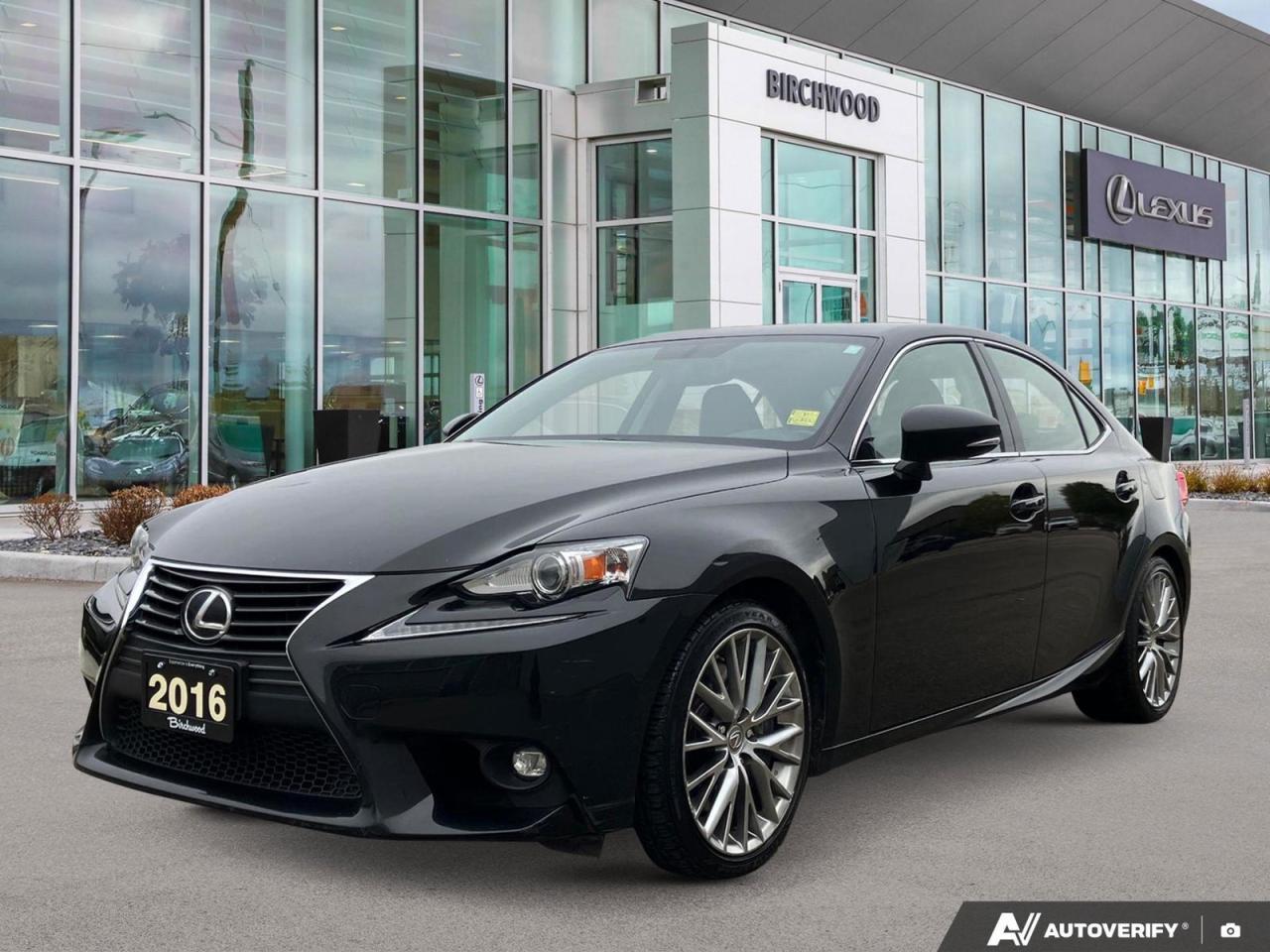 Used 2016 Lexus IS 300 Premium AWD | LOW KMS for sale in Winnipeg, MB