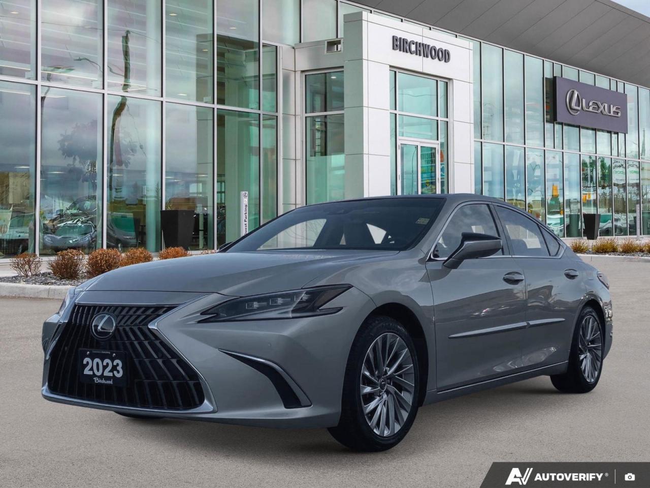 Used 2023 Lexus ES 350 Ultra Luxury Local | Certified CPO for sale in Winnipeg, MB