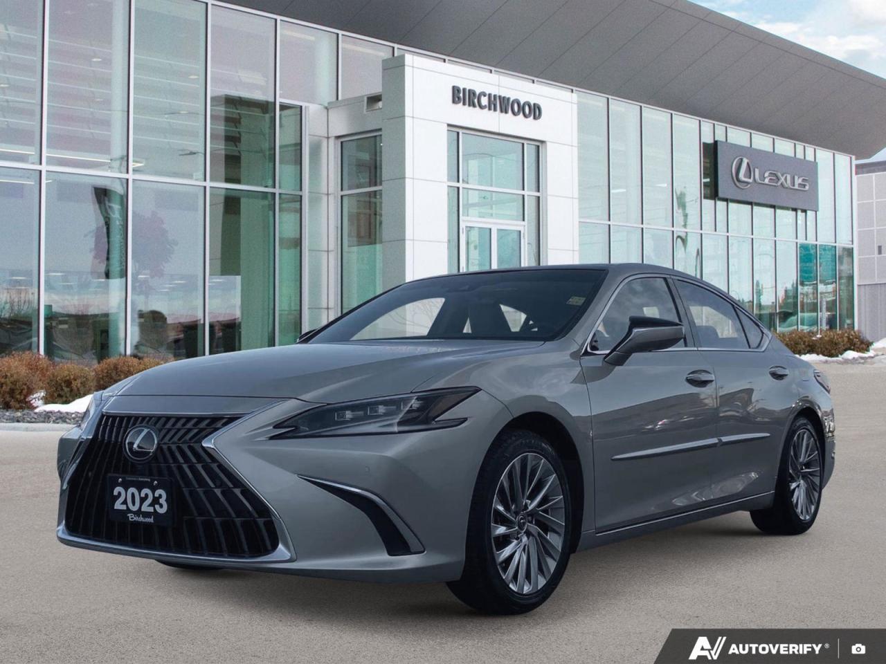Used 2023 Lexus ES 350 Ultra Luxury Local | Certified CPO for sale in Winnipeg, MB