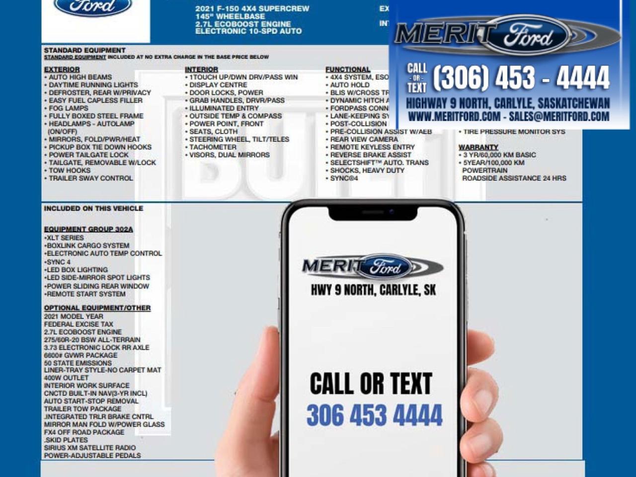 2021 Ford F-150 XLT 2.7L ECOBOOST, 302A ++ Photo5