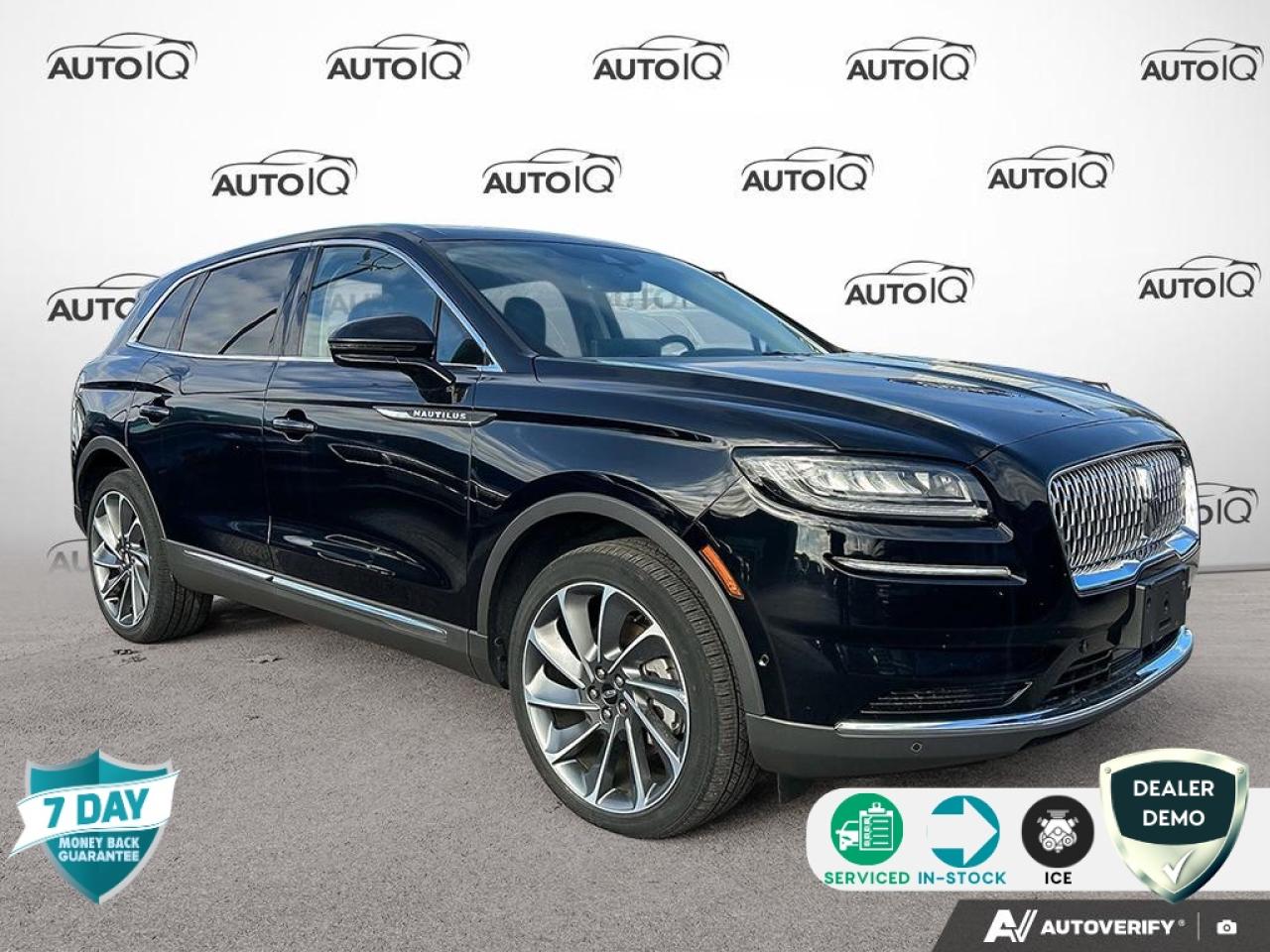 Used 2022 Lincoln Nautilus Reserve INFINITE BLACK METALLIC | PERF LTHR | 2.7L GTDI V6 | 8-SPD A/T | 21