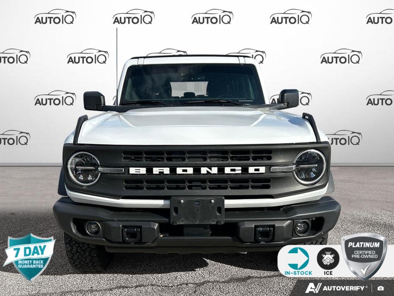 2022 Ford Bronco Black Diamond 332A | ACCIDENT FREE | 17 GLOSS WHLS Photo