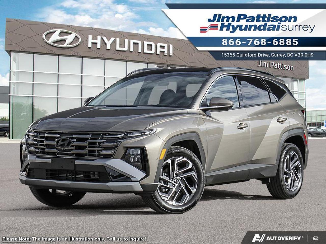 New 2026 Hyundai Tucson Hybrid Ultimate AWD for sale in Surrey, BC