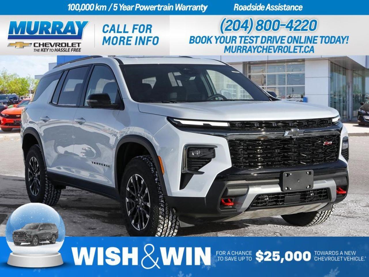 New 2026 Chevrolet Traverse Z71 for sale in Winnipeg, MB