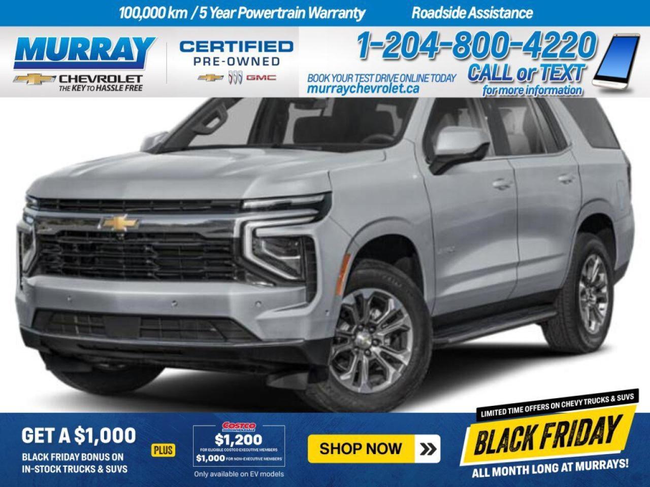 New 2026 Chevrolet Tahoe HIGH COUNTRY for sale in Winnipeg, MB