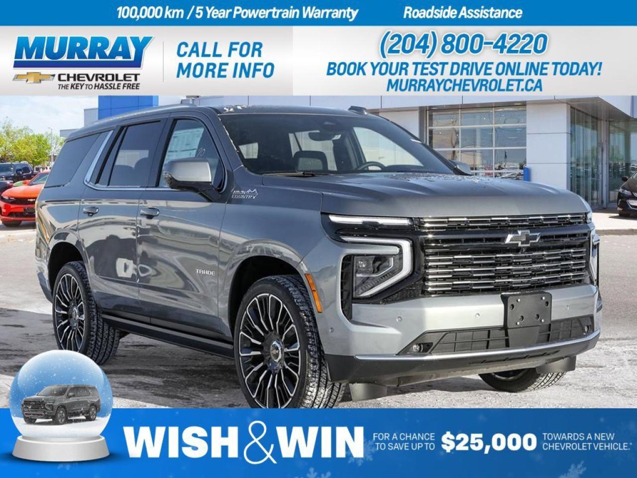 New 2026 Chevrolet Tahoe HIGH COUNTRY for sale in Winnipeg, MB