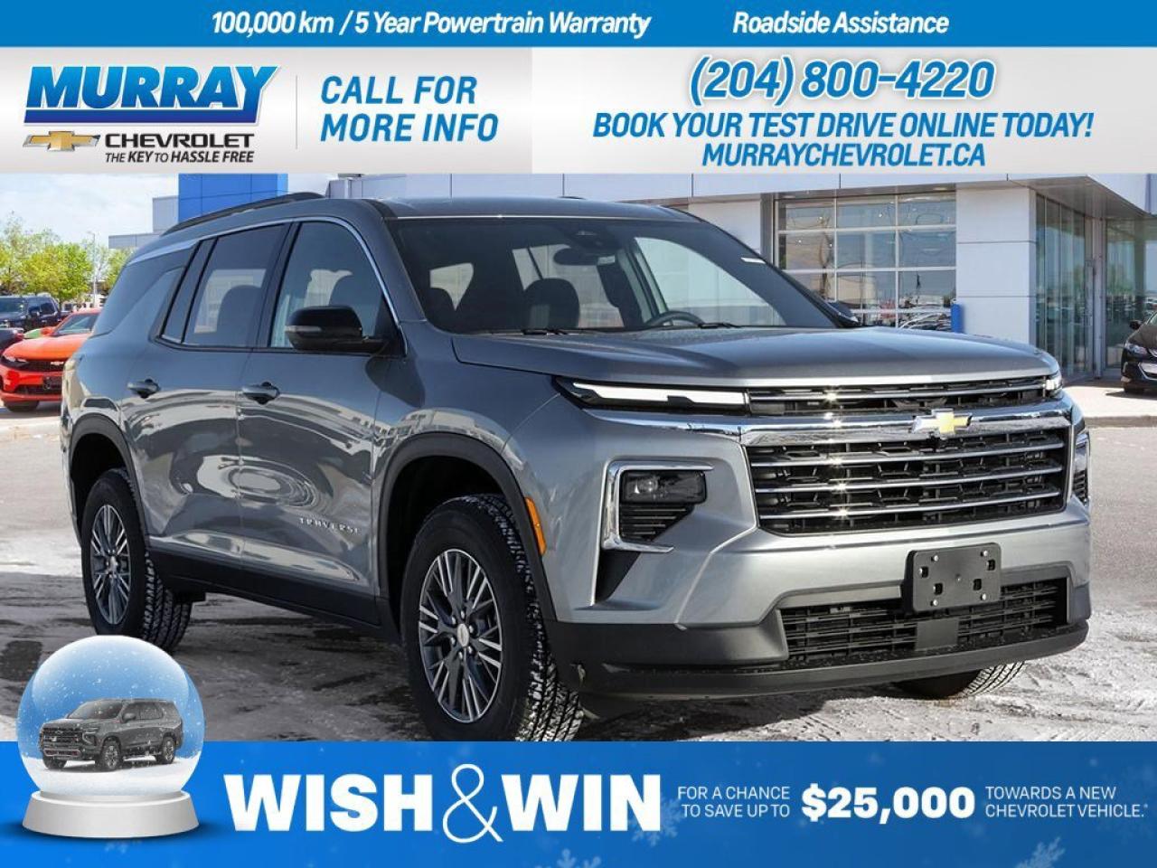 New 2026 Chevrolet Traverse LT for sale in Winnipeg, MB