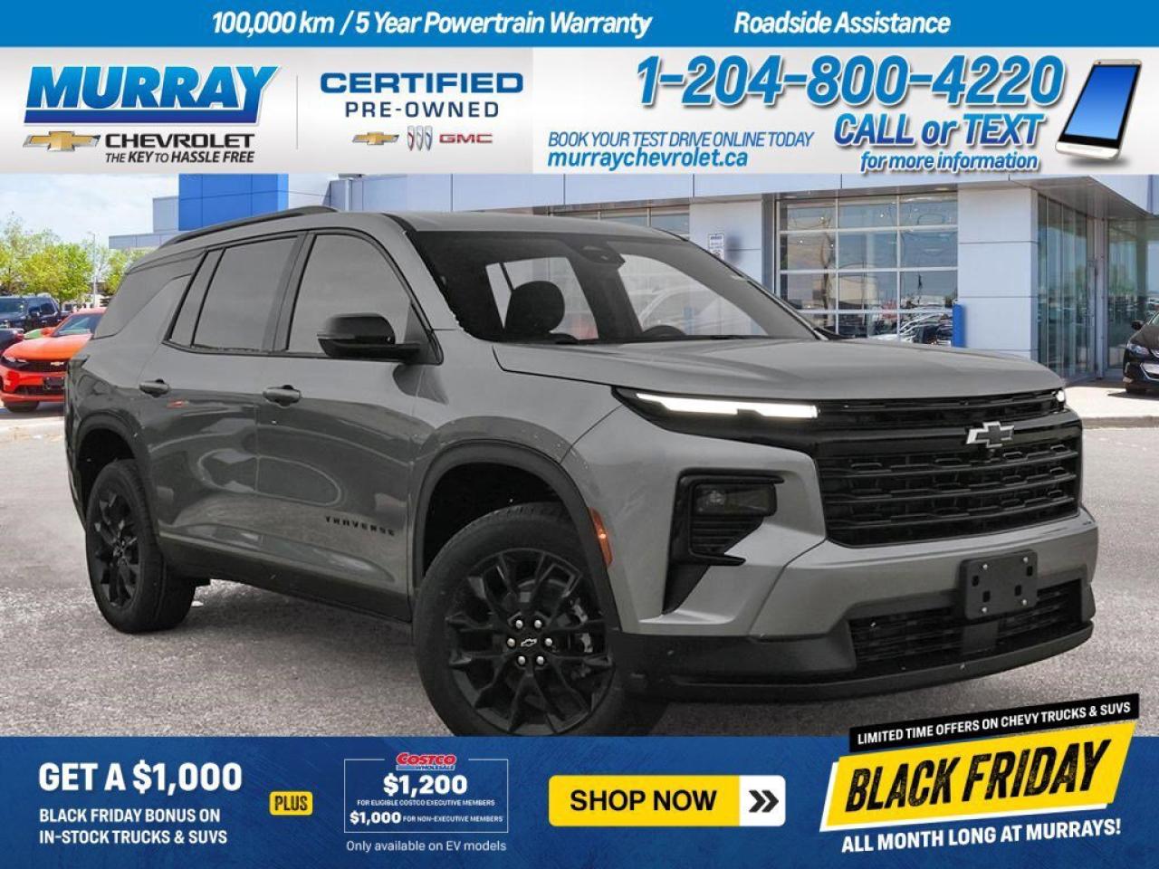 New 2026 Chevrolet Traverse LT for sale in Winnipeg, MB