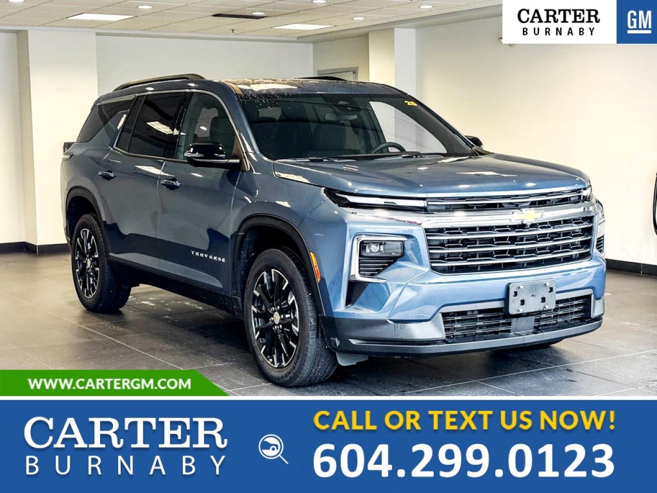 Used 2025 Chevrolet Traverse LT AWD | 2.5L ENG/PWR SUNROOF/PWR SEAT/HD SURROUND for sale in Burnaby, BC