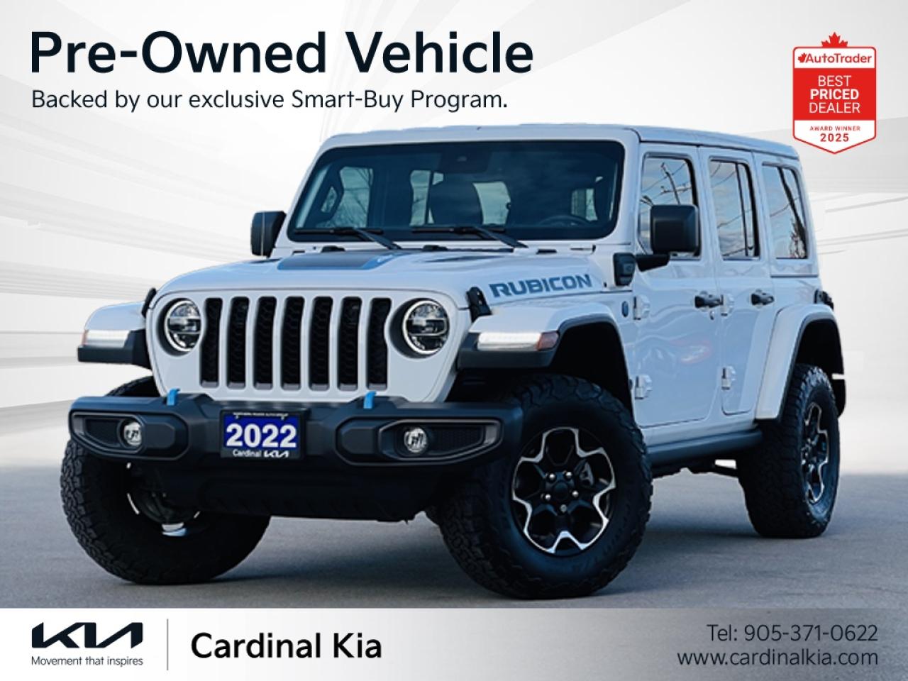 Used 2022 Jeep Wrangler 4xe Unlimited Rubicon for sale in Niagara Falls, ON