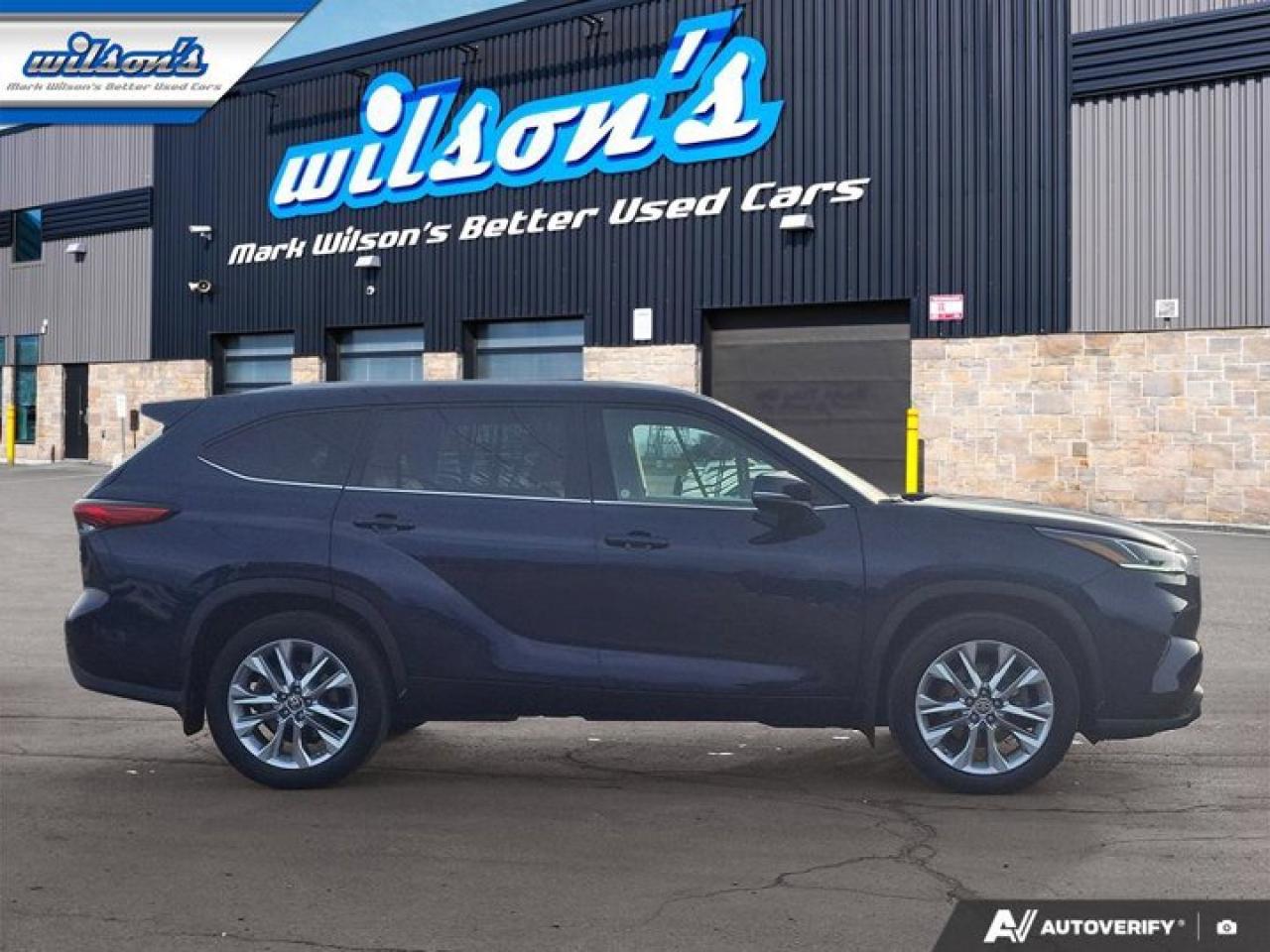 2021 Toyota Highlander LimitedLeather | Sunroof | Cooled + Heated Seats | JBL Audio | Rear Camera | and More ! Photo