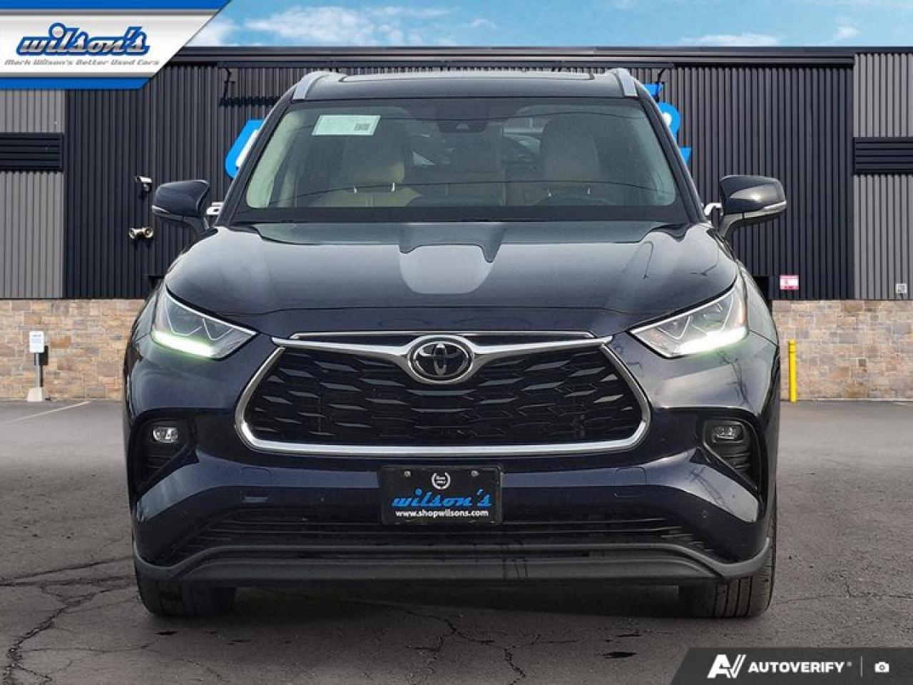 2021 Toyota Highlander LimitedLeather | Sunroof | Cooled + Heated Seats | JBL Audio | Rear Camera | and More ! Photo