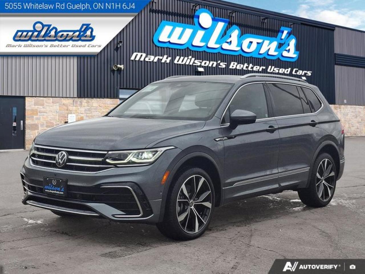 Used 2023 Volkswagen Tiguan Highline R-Line 4Motion | Leather | Sunroof | Nav | 360 Camera | Fender Audio | and More ! for sale in Guelph, ON