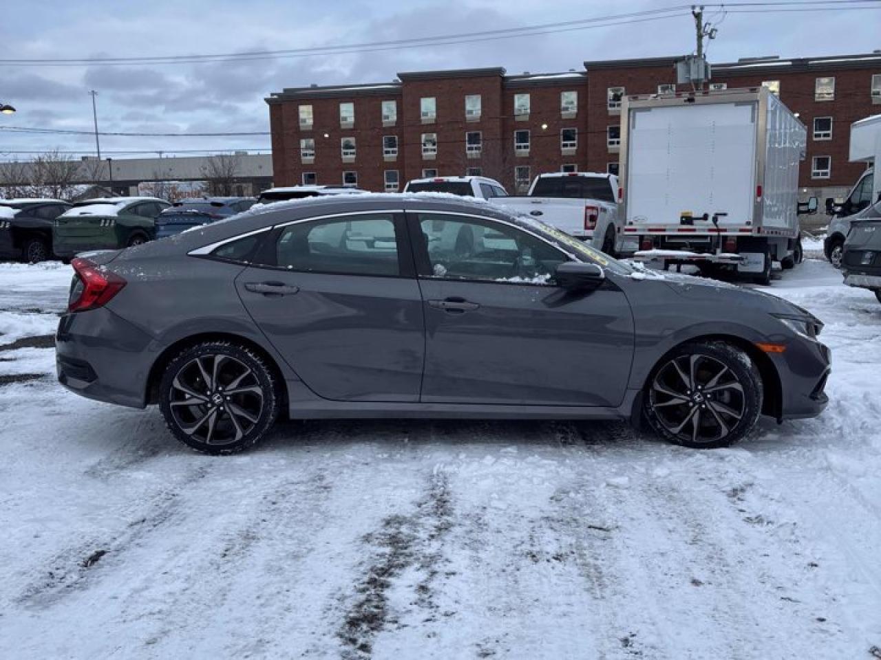 2020 Honda Civic Sedan Sport Sedan | Sunroof | Heated Wheel + Seats | Adaptive Cruise | CarPlay + Android | Rear Cam Photo2