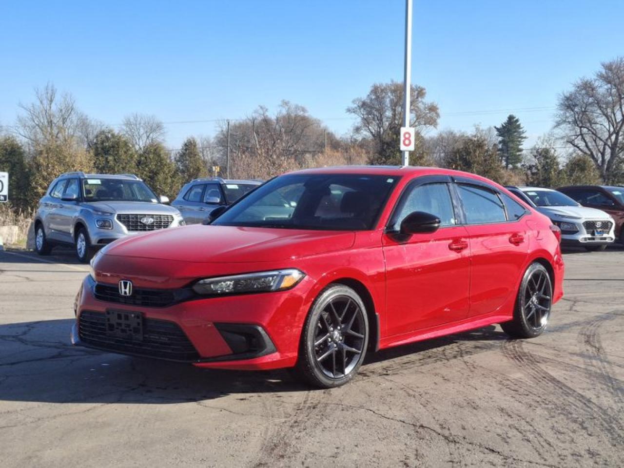 2023 Honda Civic Sedan Sport Sedan | Sunroof | Heated Wheel + Seats | Adaptive Cruise | CarPlay + Android | Rear Cam & More Photo0