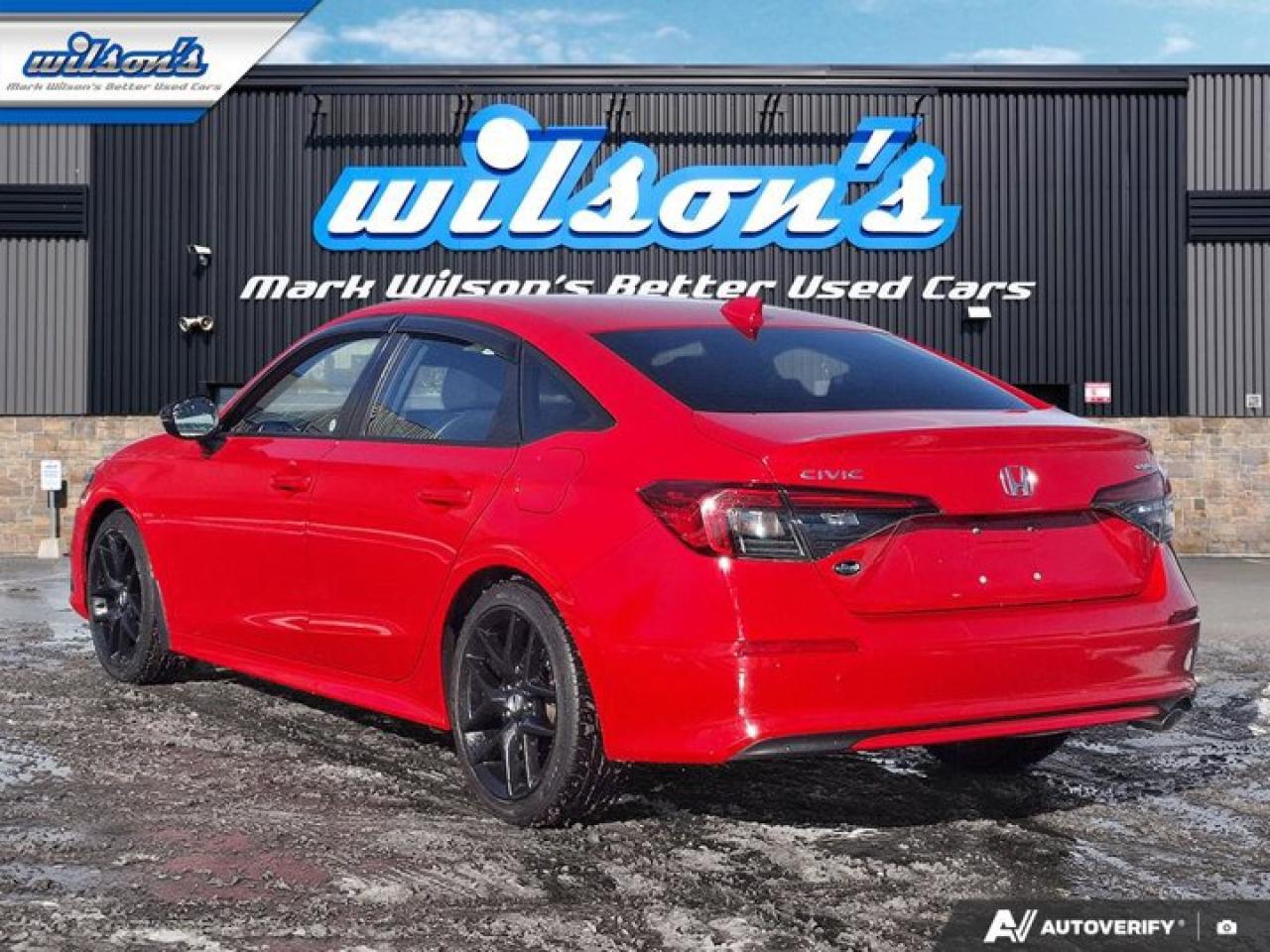 2023 Honda Civic Sedan Sport Sedan | Sunroof | Heated Wheel + Seats | Adaptive Cruise | CarPlay + Android | Rear Cam & More Photo2