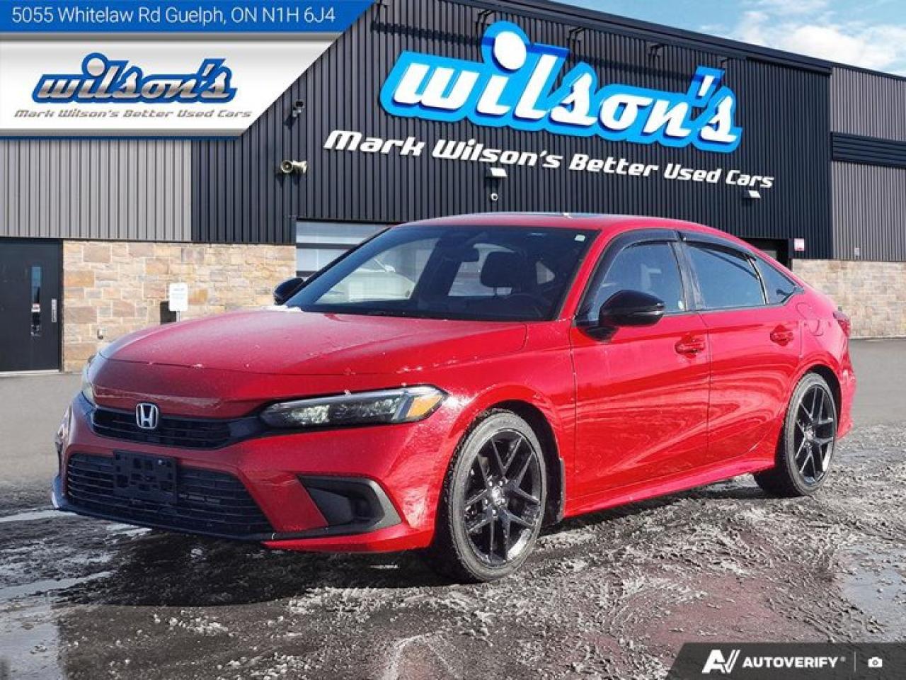 2023 Honda Civic Sedan Sport Sedan | Sunroof | Heated Wheel + Seats | Adaptive Cruise | CarPlay + Android | Rear Cam & More Photo0