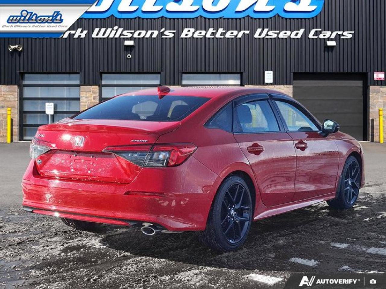 2023 Honda Civic Sedan Sport Sedan | Sunroof | Heated Wheel + Seats | Adaptive Cruise | CarPlay + Android | Rear Cam & More Photo