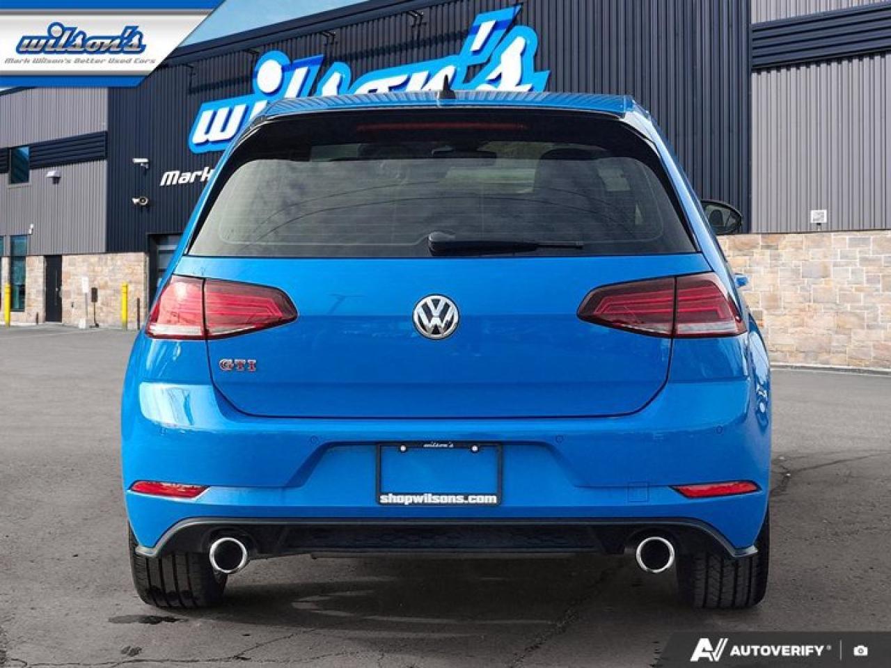 2021 Volkswagen Golf GTI AutobahnLeather | Sunroof | Nav | Heated Seats | Rear Camera | Power Seat | and More ! Photo3