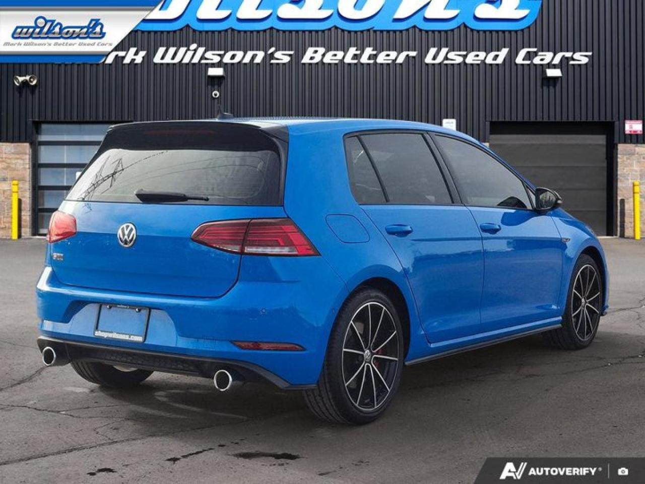 2021 Volkswagen Golf GTI AutobahnLeather | Sunroof | Nav | Heated Seats | Rear Camera | Power Seat | and More ! Photo4