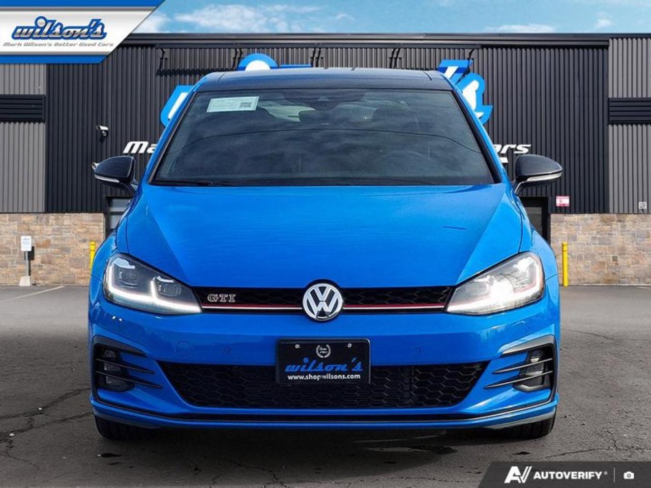 2021 Volkswagen Golf GTI AutobahnLeather | Sunroof | Nav | Heated Seats | Rear Camera | Power Seat | and More ! Photo