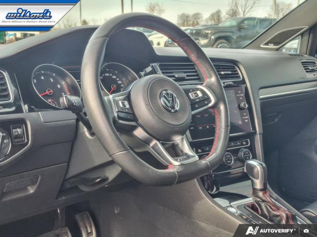 2021 Volkswagen Golf GTI AutobahnLeather | Sunroof | Nav | Heated Seats | Rear Camera | Power Seat | and More ! Photo