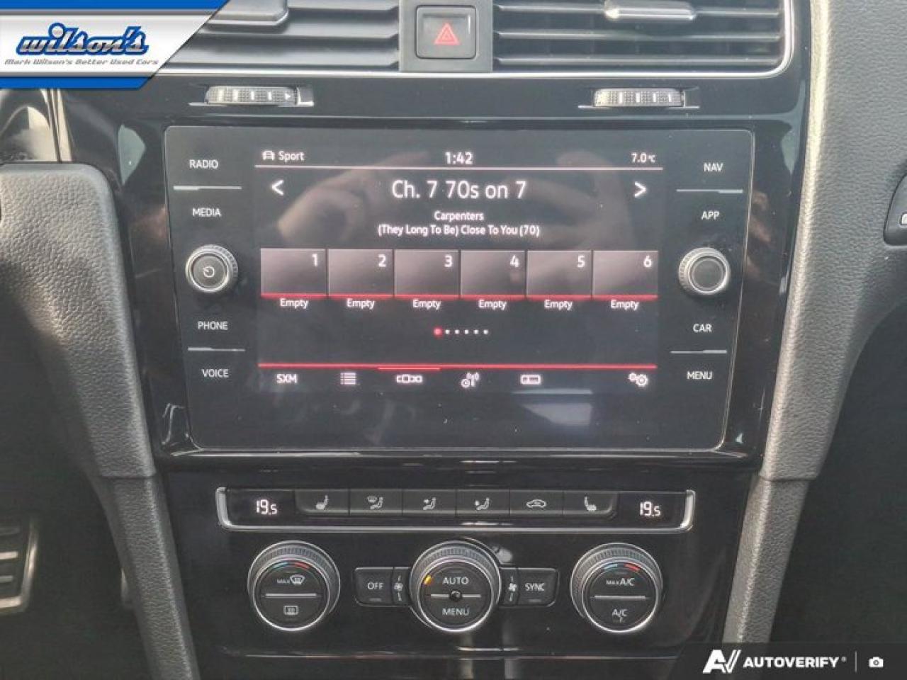 2021 Volkswagen Golf GTI AutobahnLeather | Sunroof | Nav | Heated Seats | Rear Camera | Power Seat | and More ! Photo