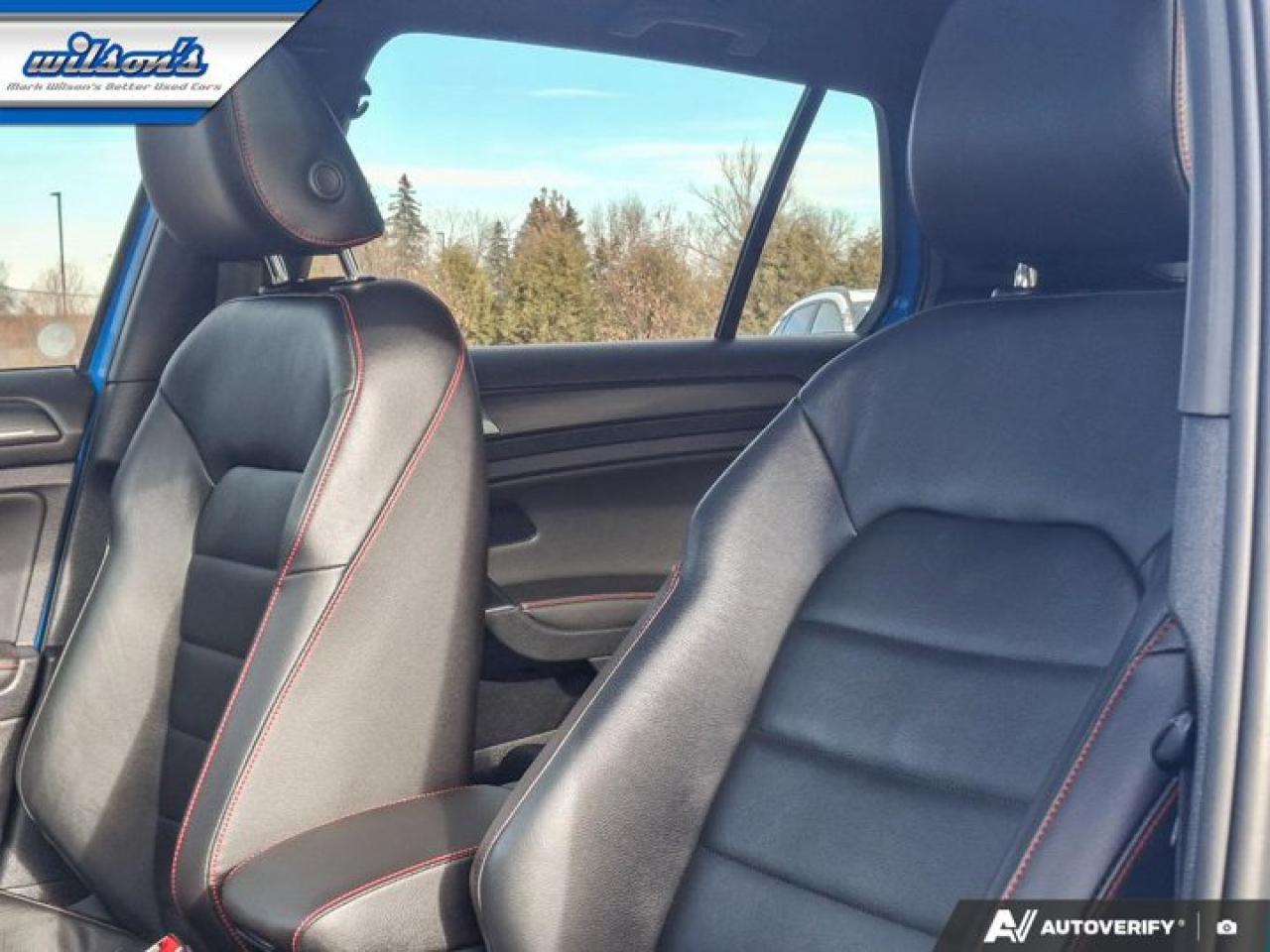 2021 Volkswagen Golf GTI AutobahnLeather | Sunroof | Nav | Heated Seats | Rear Camera | Power Seat | and More ! Photo