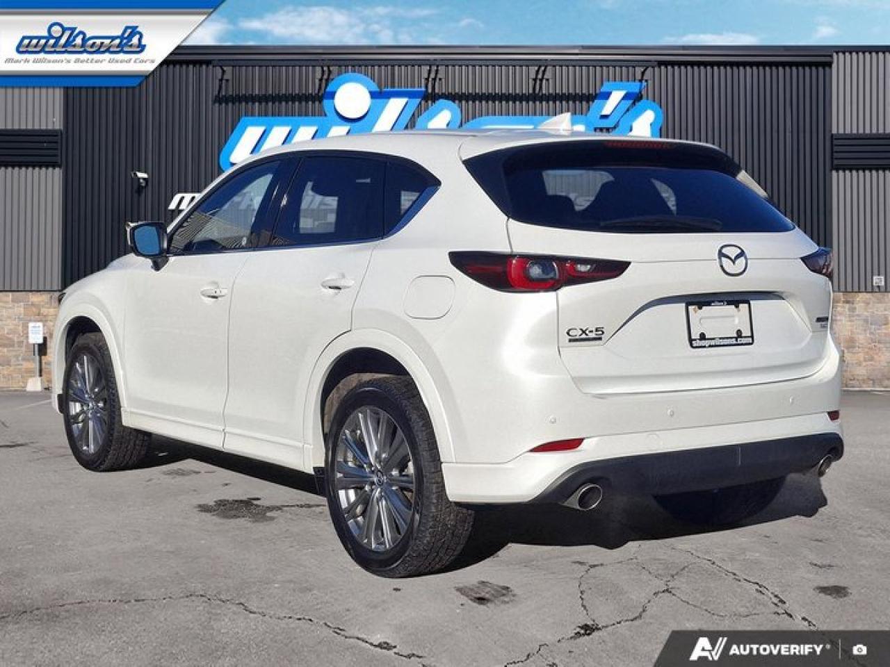 2022 Mazda CX-5 SignatureTurbo | Leather | Sunroof | Nav | Cooled + Heated Seats | Heated Wheel | and More ! Photo2