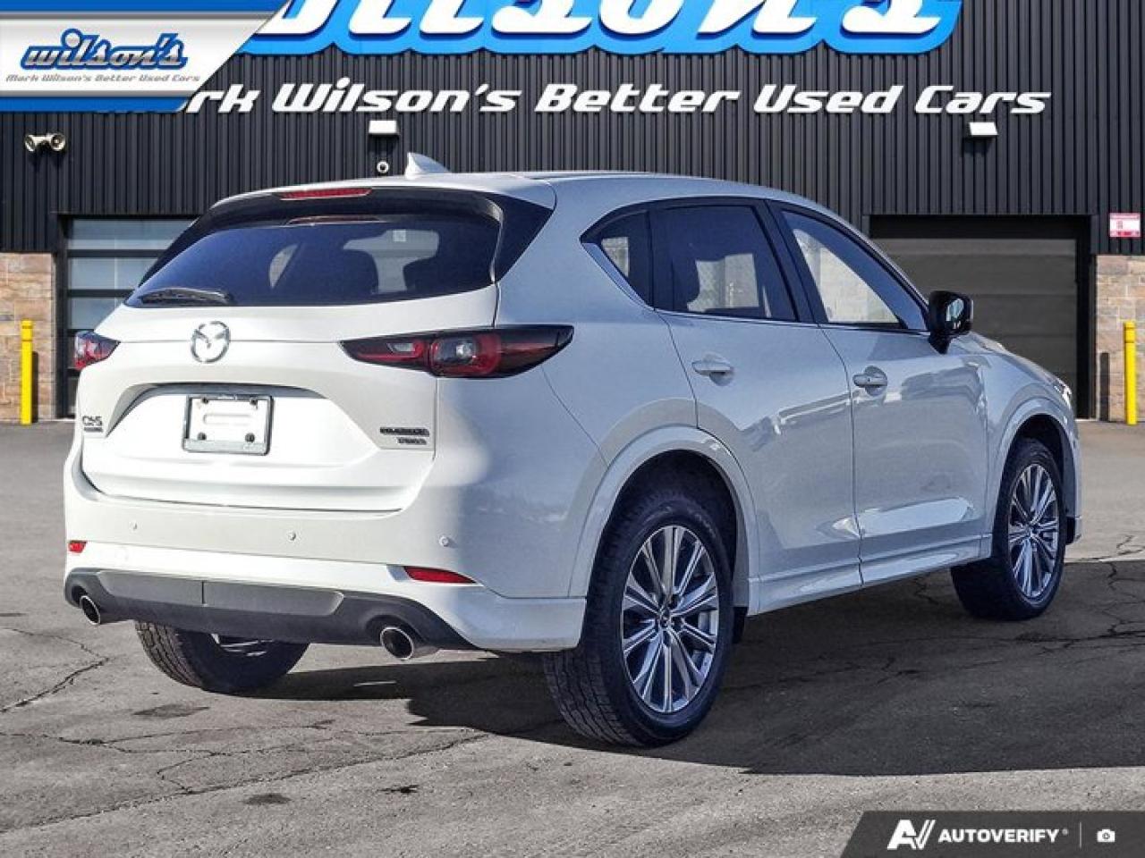 2022 Mazda CX-5 SignatureTurbo | Leather | Sunroof | Nav | Cooled + Heated Seats | Heated Wheel | and More ! Photo4