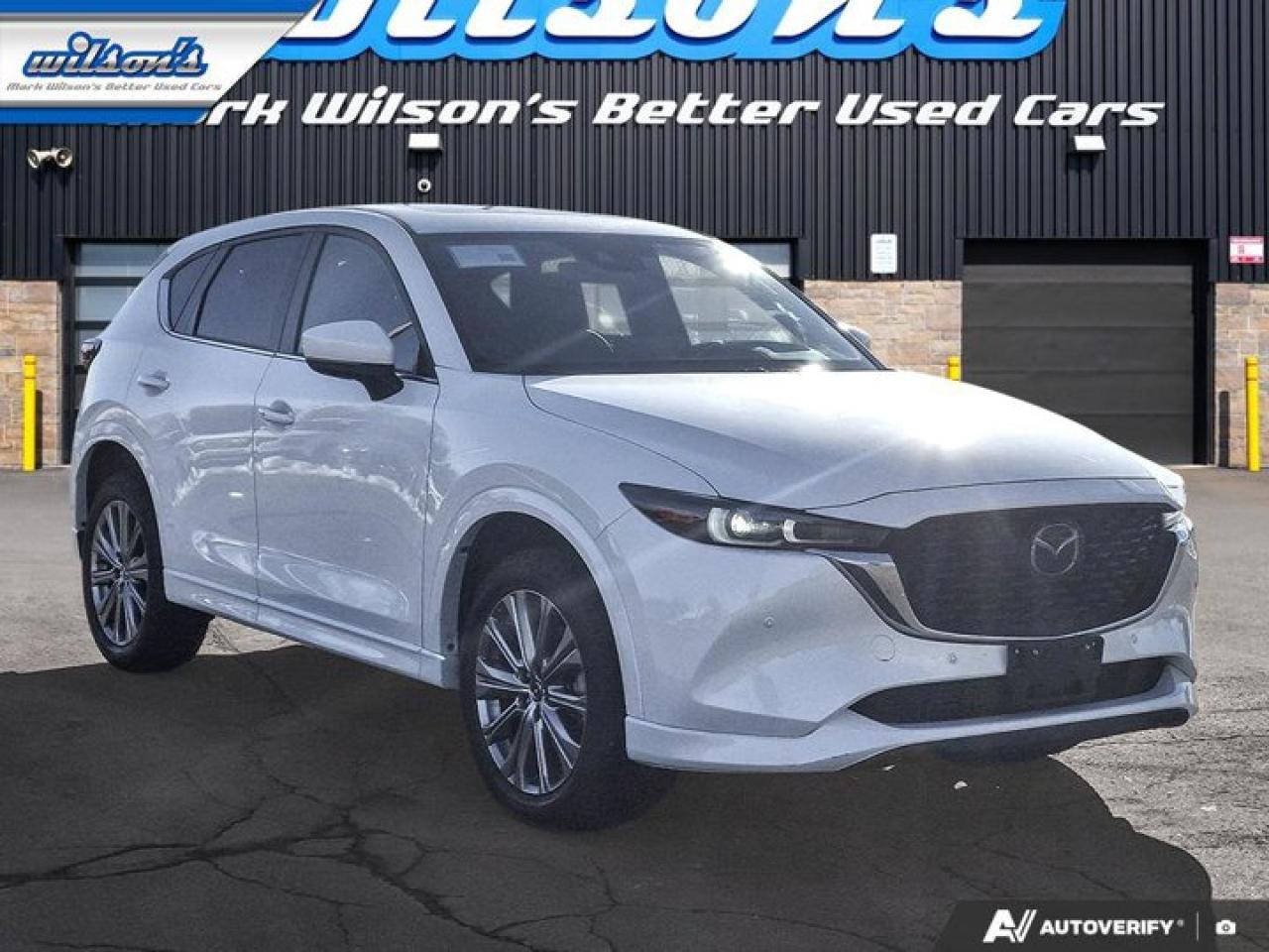 2022 Mazda CX-5 SignatureTurbo | Leather | Sunroof | Nav | Cooled + Heated Seats | Heated Wheel | and More ! Photo
