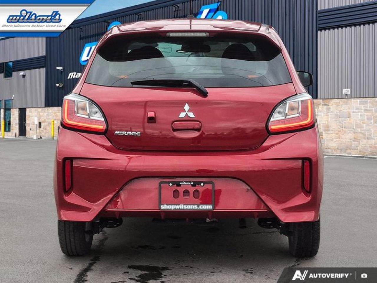 2024 Mitsubishi Mirage ES Hatchback | Heated Seats | CarPlay + Android | Rear Camera | Auto Climate | Alloy Wheels and more Photo3