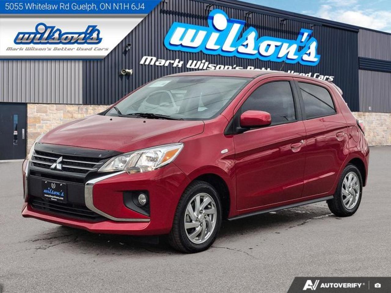 Used 2024 Mitsubishi Mirage ES Hatchback | Heated Seats | CarPlay + Android | Rear Camera | Auto Climate | Alloy Wheels and more for sale in Guelph, ON