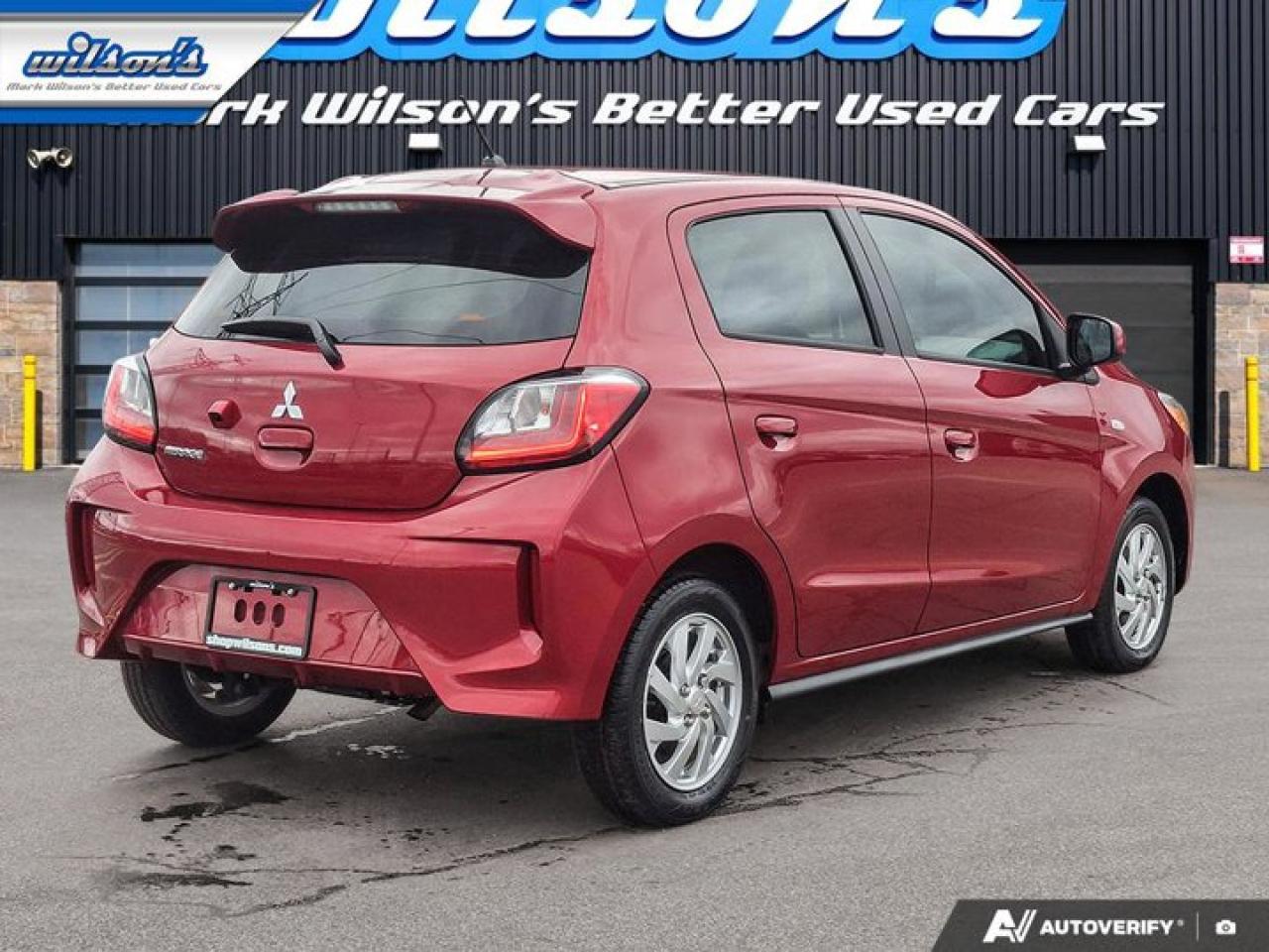 2024 Mitsubishi Mirage ES Hatchback | Heated Seats | CarPlay + Android | Rear Camera | Auto Climate | Alloy Wheels and more Photo4