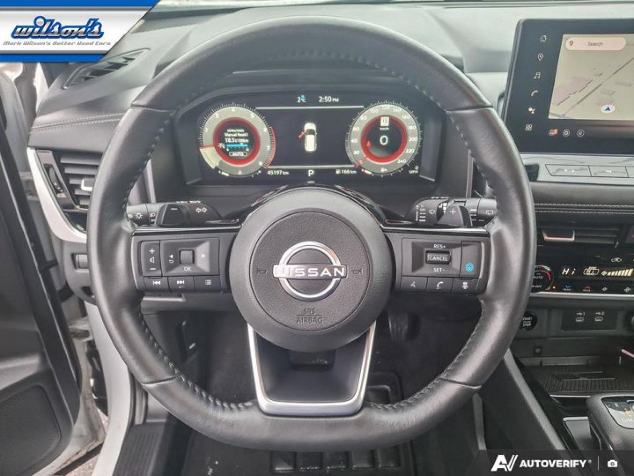 2024 Nissan Rogue SL AWD | Leather | Pano Roof | Nav | 360 Camera | Adaptive Cruise | Heated Wheel + Seats | and More! Photo