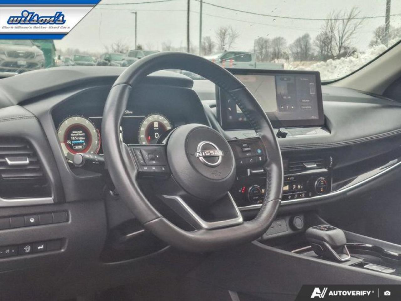 2024 Nissan Rogue SL AWD | Leather | Pano Roof | Nav | 360 Camera | Adaptive Cruise | Heated Wheel + Seats | and More! Photo