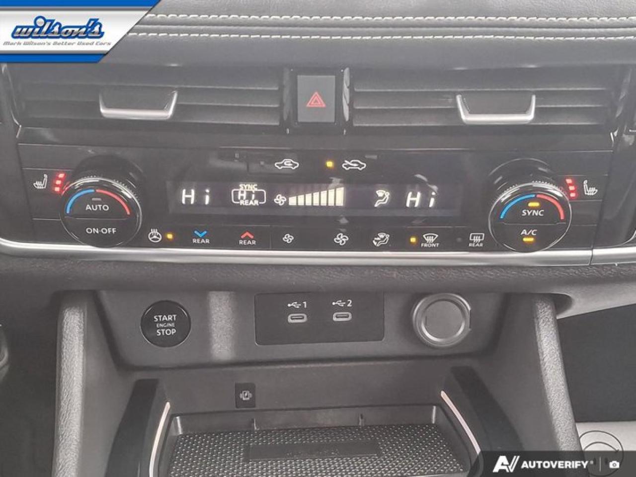 2024 Nissan Rogue SL AWD | Leather | Pano Roof | Nav | 360 Camera | Adaptive Cruise | Heated Wheel + Seats | and More! Photo