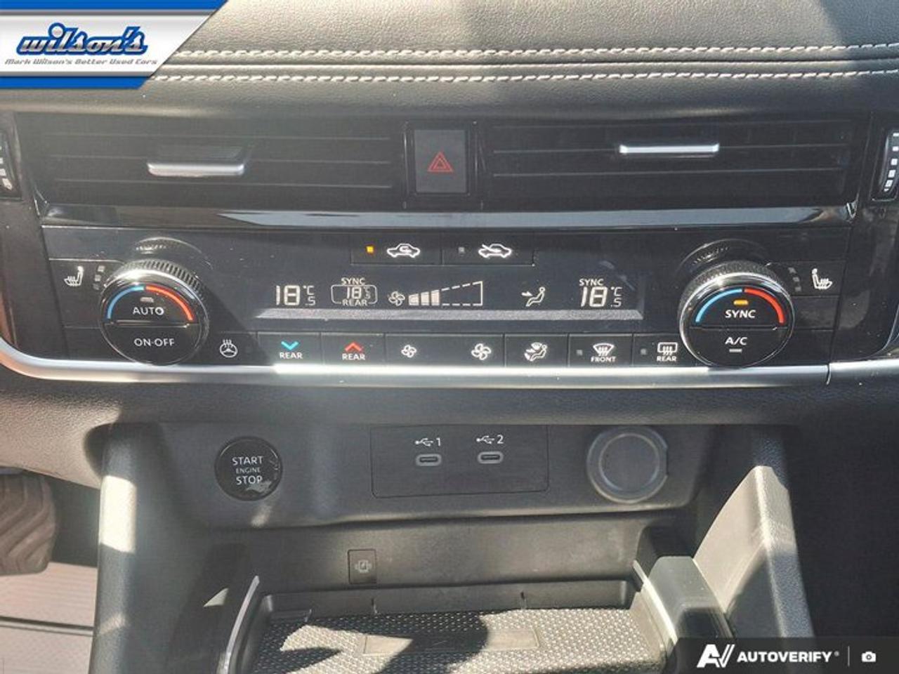 2024 Nissan Rogue SL AWD | Leather | Pano Roof | Nav | 360 Camera | Adaptive Cruise | Heated Wheel + Seats | and More! Photo