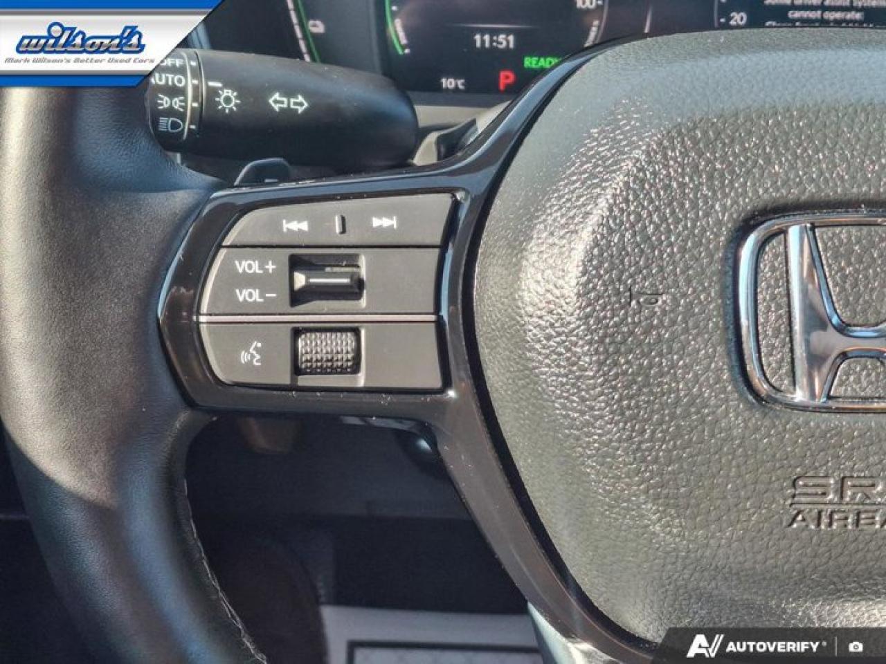 2025 Honda Civic Hybrid Sport Touring | Sunroof | Remote Start | Heated Seats + Steering | Carplay + Android Auto and More ! Photo