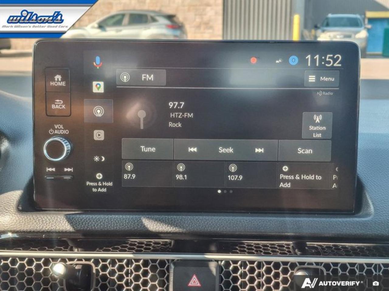 2025 Honda Civic Hybrid Sport Touring | Sunroof | Remote Start | Heated Seats + Steering | Carplay + Android Auto and More ! Photo
