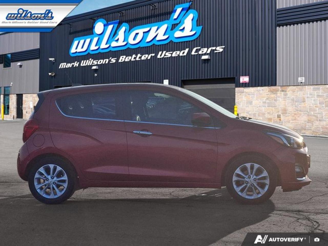 2019 Chevrolet Spark LT | Leather | Sunroof | CarPlay + Android | Heated Seats | Bluetooth | Rear Camera | and More ! Photo