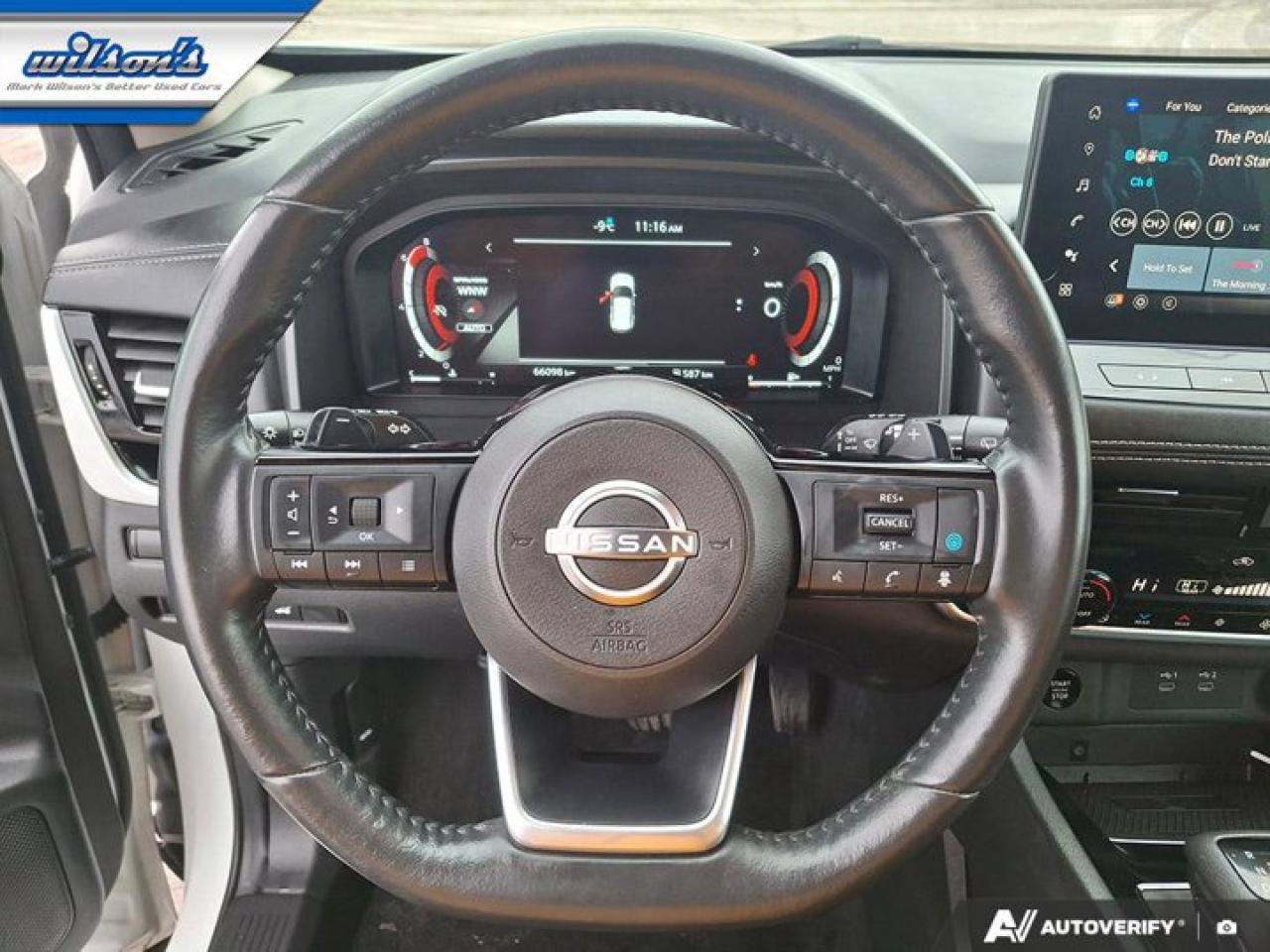 2024 Nissan Rogue SL AWD | Leather | Pano Roof | Nav | 360 Camera | Adaptive Cruise | Heated Wheel + Seats | and More! Photo