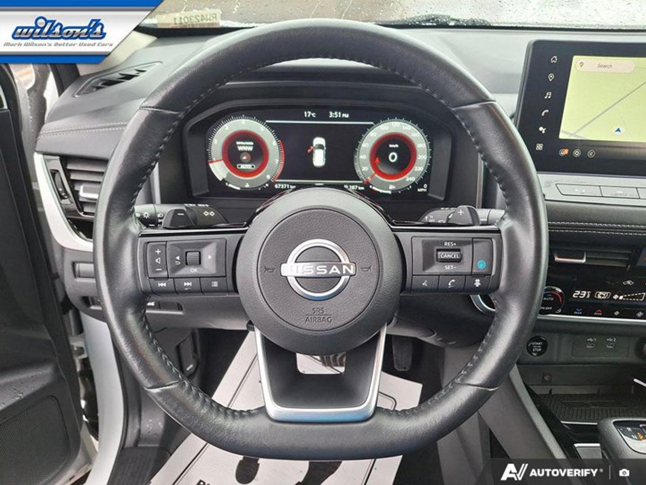 2024 Nissan Rogue SL | Leather | Pano Roof | Nav | 360 Camera | Adaptive Cruise | Heated Wheel + Seats | and More! Photo