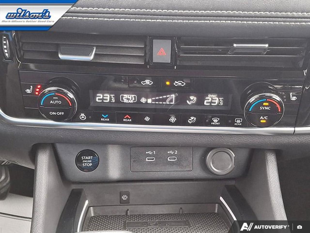 2024 Nissan Rogue SL | Leather | Pano Roof | Nav | 360 Camera | Adaptive Cruise | Heated Wheel + Seats | and More! Photo