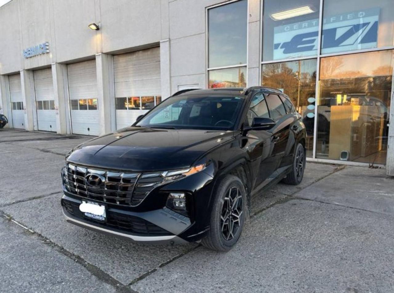 Used 2024 Hyundai Tucson Hybrid N-Line AWD | Pano Roof | Nav | Bose | Adaptive Cruise | Heated Wheel + Seats | CarPlay & More ! for sale in Guelph, ON