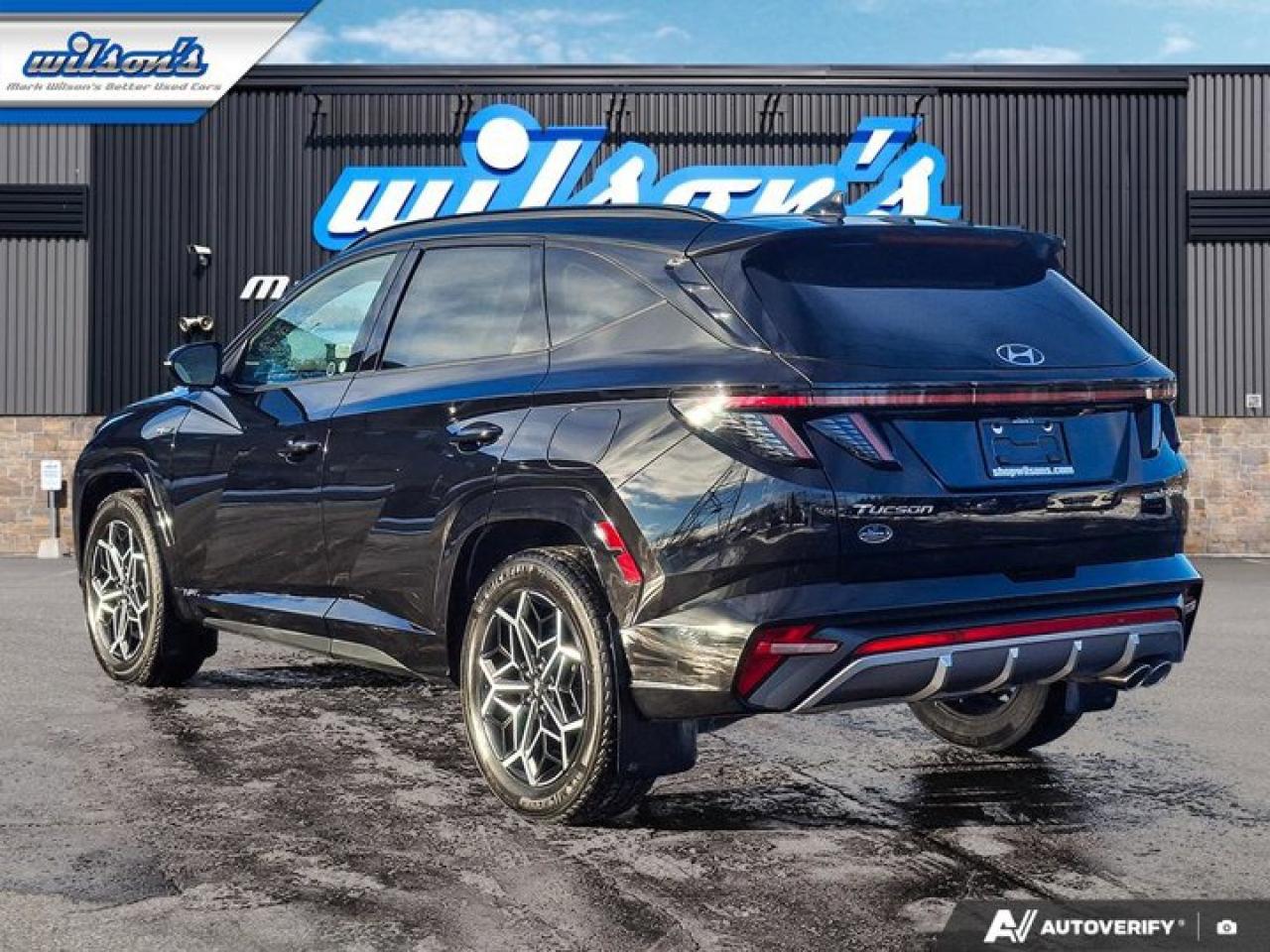2024 Hyundai Tucson Hybrid N-Line AWD | Pano Roof | Nav | Bose | Adaptive Cruise | Heated Wheel + Seats | CarPlay & More ! Photo